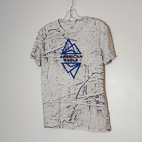 American Eagle Outfitter T  Shirt Graphice Tie Dye Unisex Trendy Spring Summer - Picture 1 of 6
